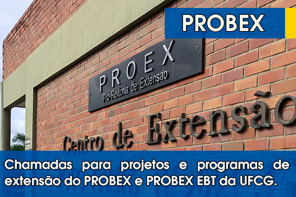 PROBEX/UFCG 2024 - PROCESSO SELETIVO